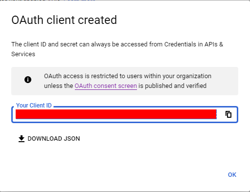 OAuth Client ID